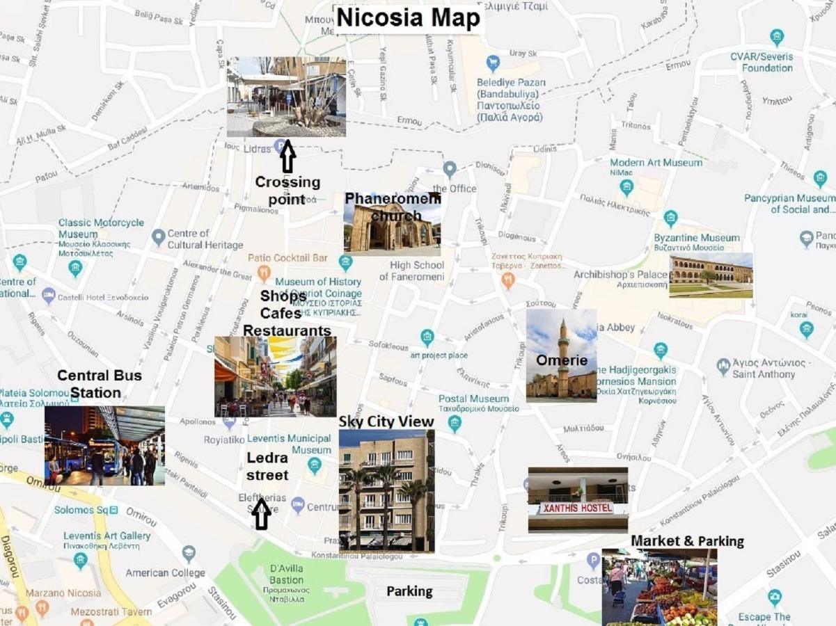 Nicosia City Centre Sky Views Apartment エクステリア 写真